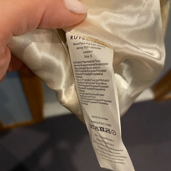 Rut & circle nova leopard faux fur - Picture 6 of 7
